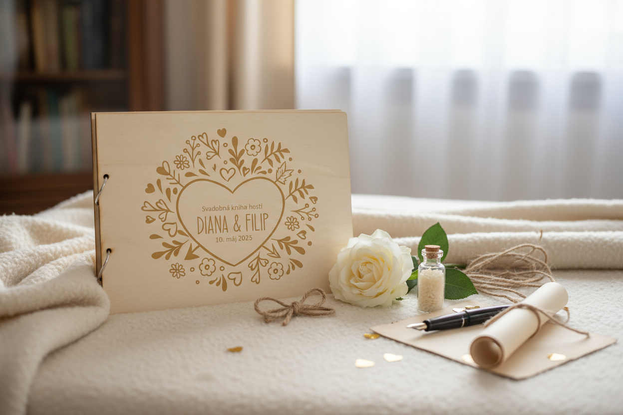 Svadobné doplnky z dreva