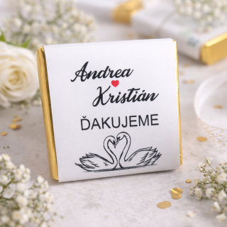Svadobná čokoládka