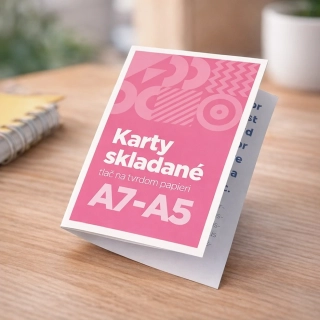 Skladané letáky