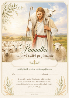 Pamätné listy k prvému svätému prijímaniu